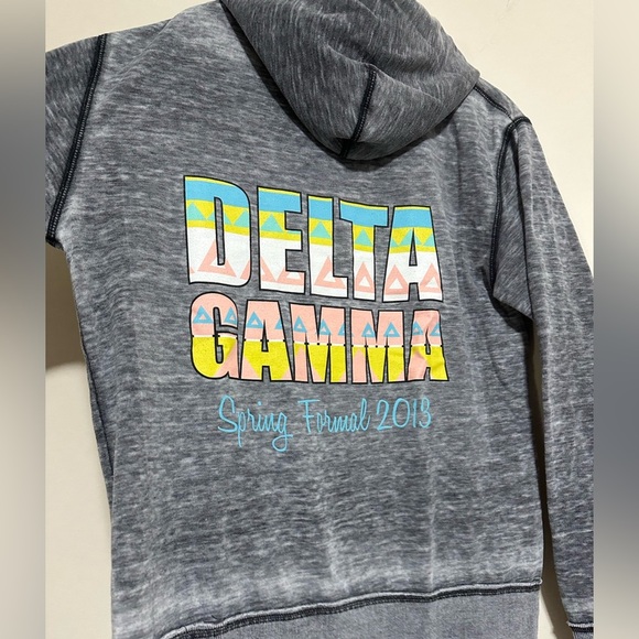 delta gamma spring formal 2013 zipper jacket Size Medium - Picture 3 of 8